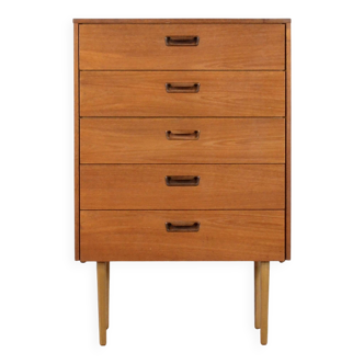 Midcentury Chest Of Drawers In Teak. Vintage Modern / Scandinavian / Retro / Danish Style