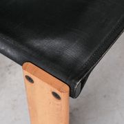 4 chaises 'monk' par afra et tobia scarpa pour molenti
