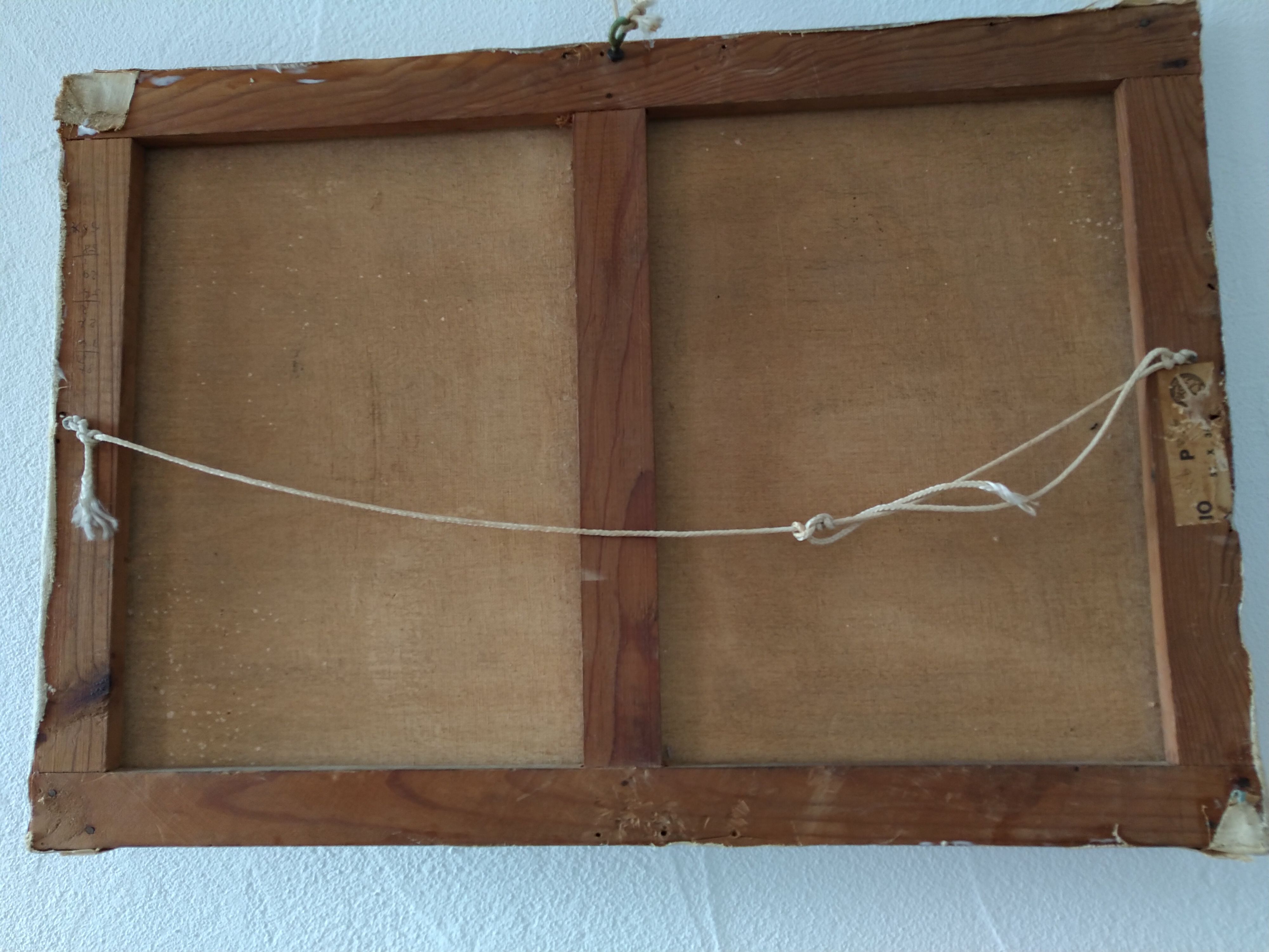 Painting of paris 60s