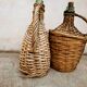 Duo of ladies jeanne with wicker