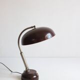 Metal Desk Lamp With Ring Light by Hala, the Netherlands 1950S