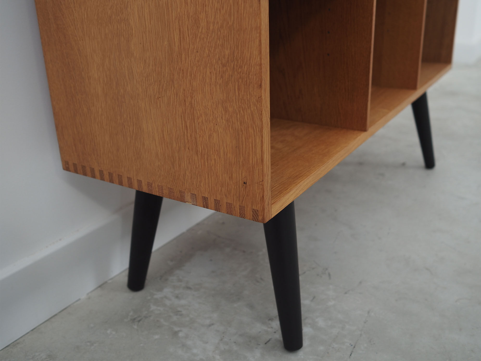 Ash bookcase, Danish design, 1970s, production: Søborg