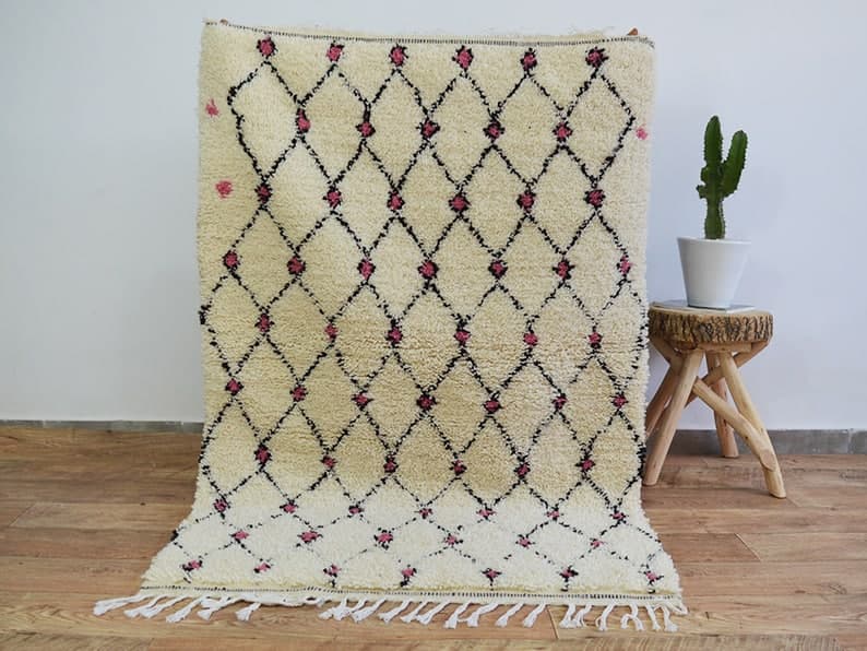 Tapis Berbere Marocain 160x104cm