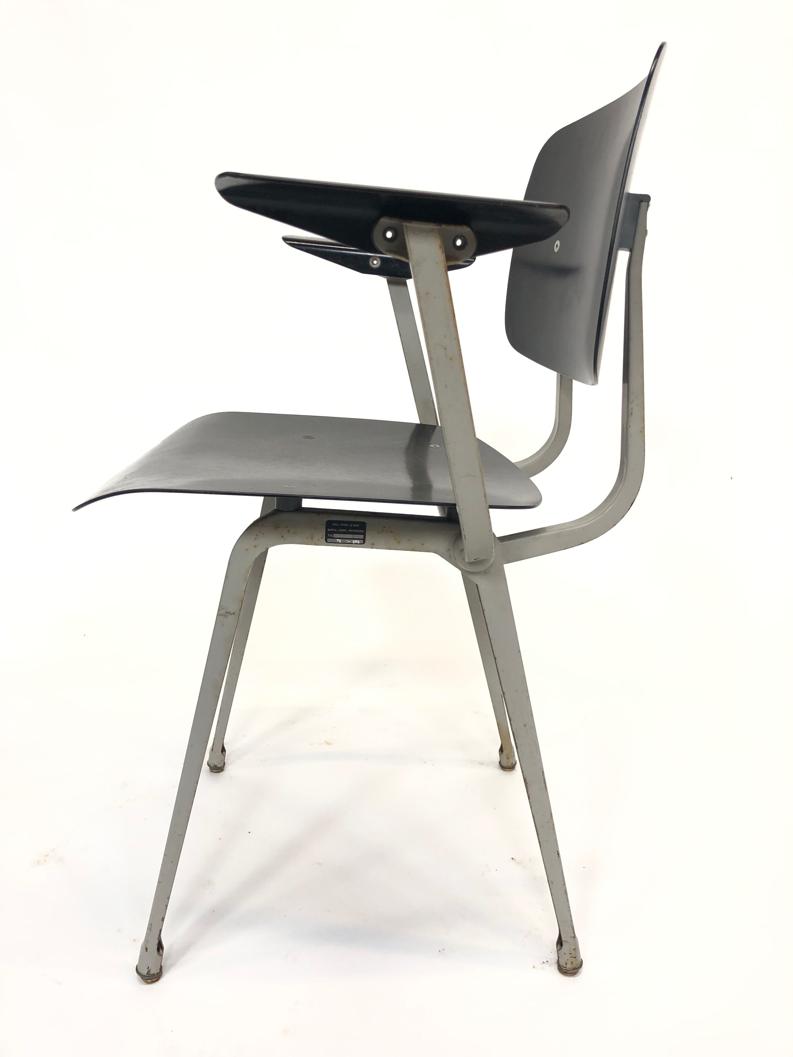 Set of 4 Revolt chairs by Friso Kramer
