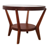 Table basse, design. K. Kozelka & A. Kropacek, Interier Praha, Tchécoslovaquie, années 30