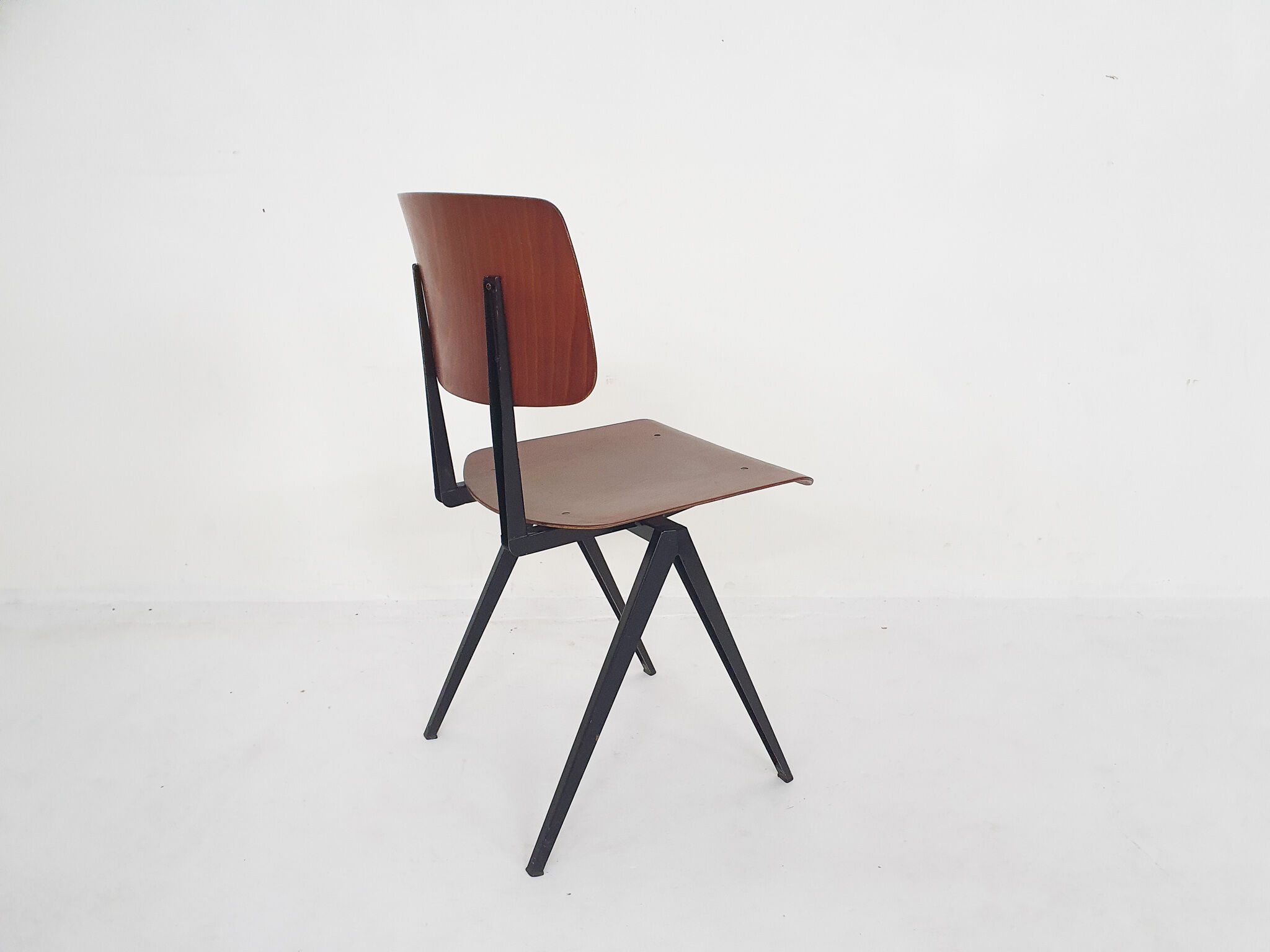 Industrial school chair by Galvanitas, model S16, The Netherlands 1970's