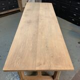 Oak farmhouse table