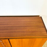 1960s minimalist Scandinavian teak sideboard