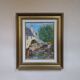 Oil painting – Village scene