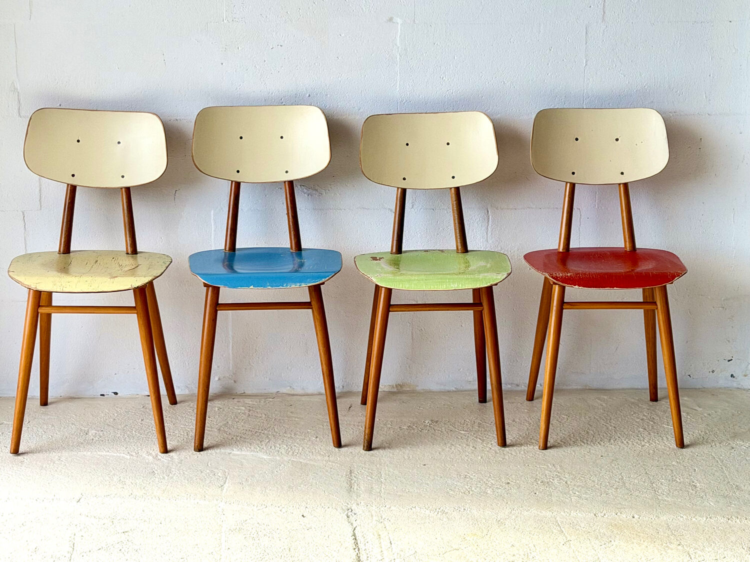 Dining Chairs by TON, 1960’