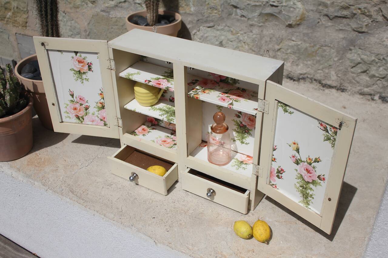 Old pharmacy cabinet