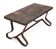Table basse brutaliste par Adnet