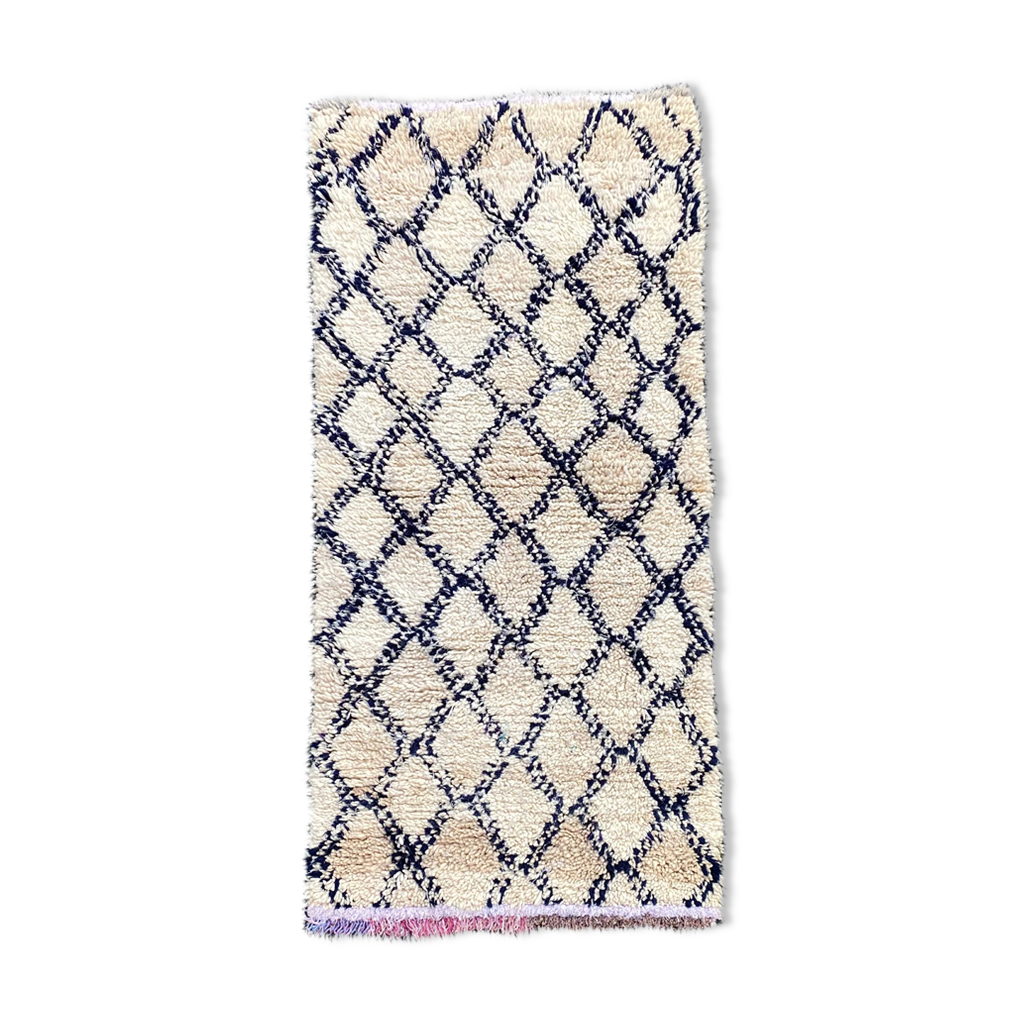 Berber carpet Beni Ouarain 100x210 cm