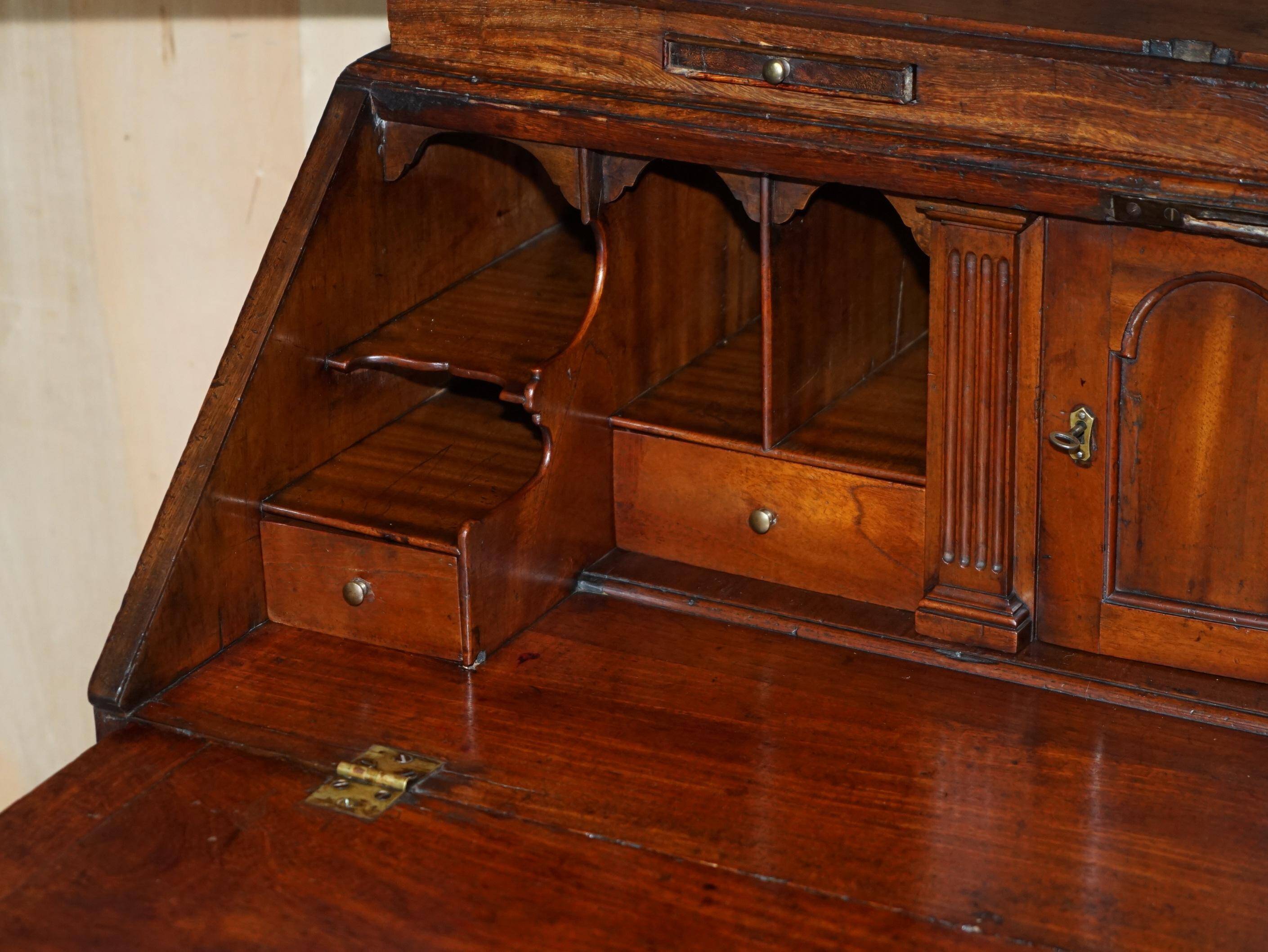 Colonial camphor wood library desk, George III period circa 1760.