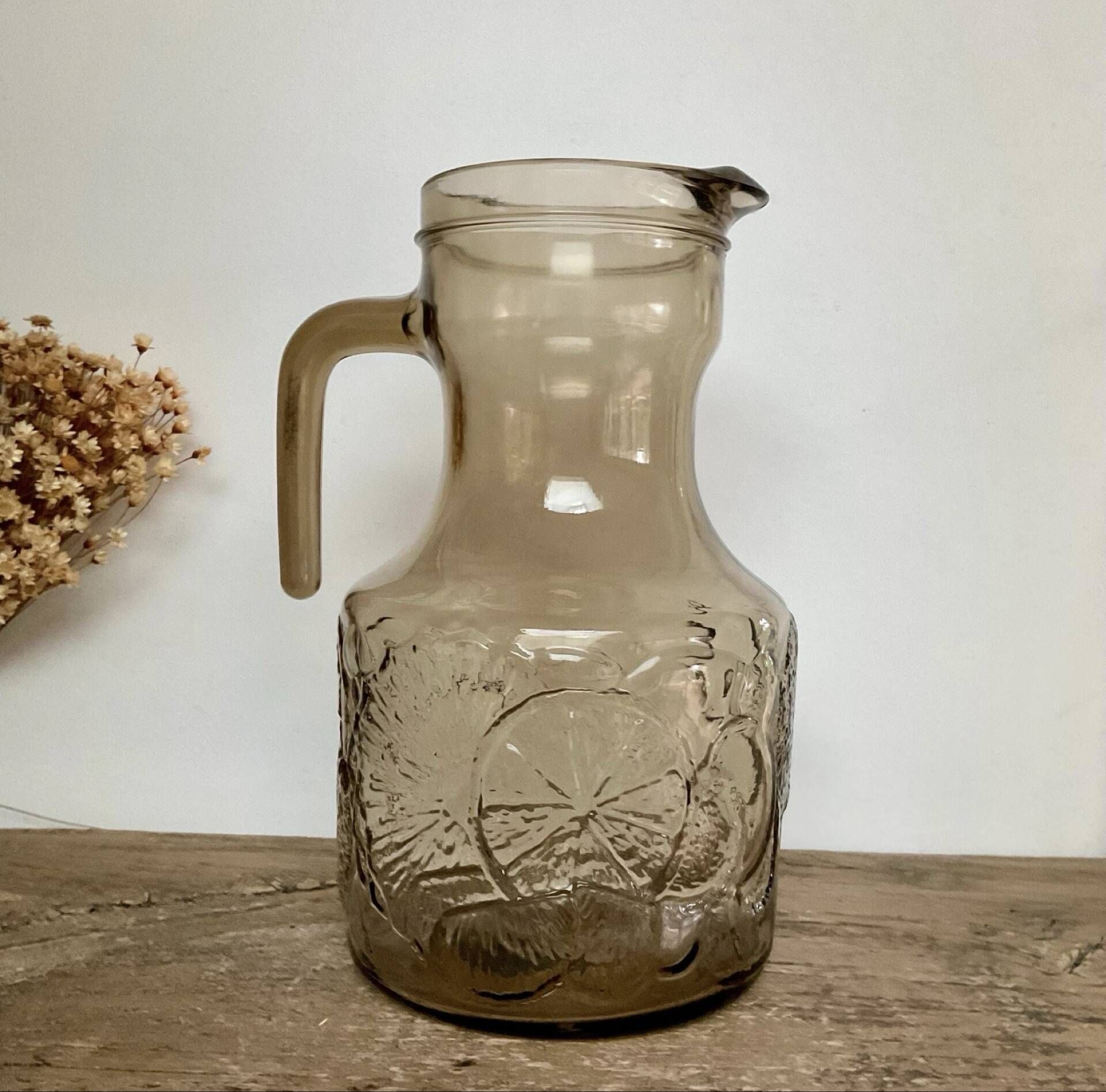 Smoked orangeade service Fidenza Italy vintage