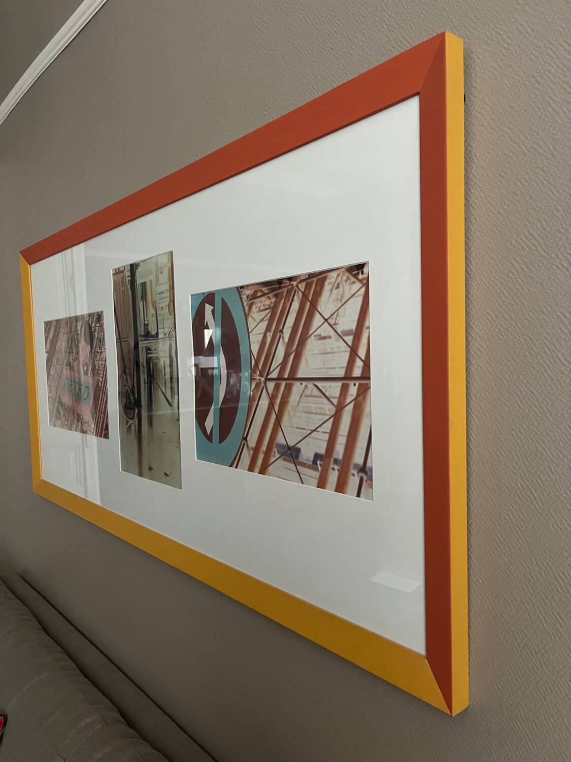 Photo triptych "psychedeclic" Centre Pompidou by Antoine E Meyer