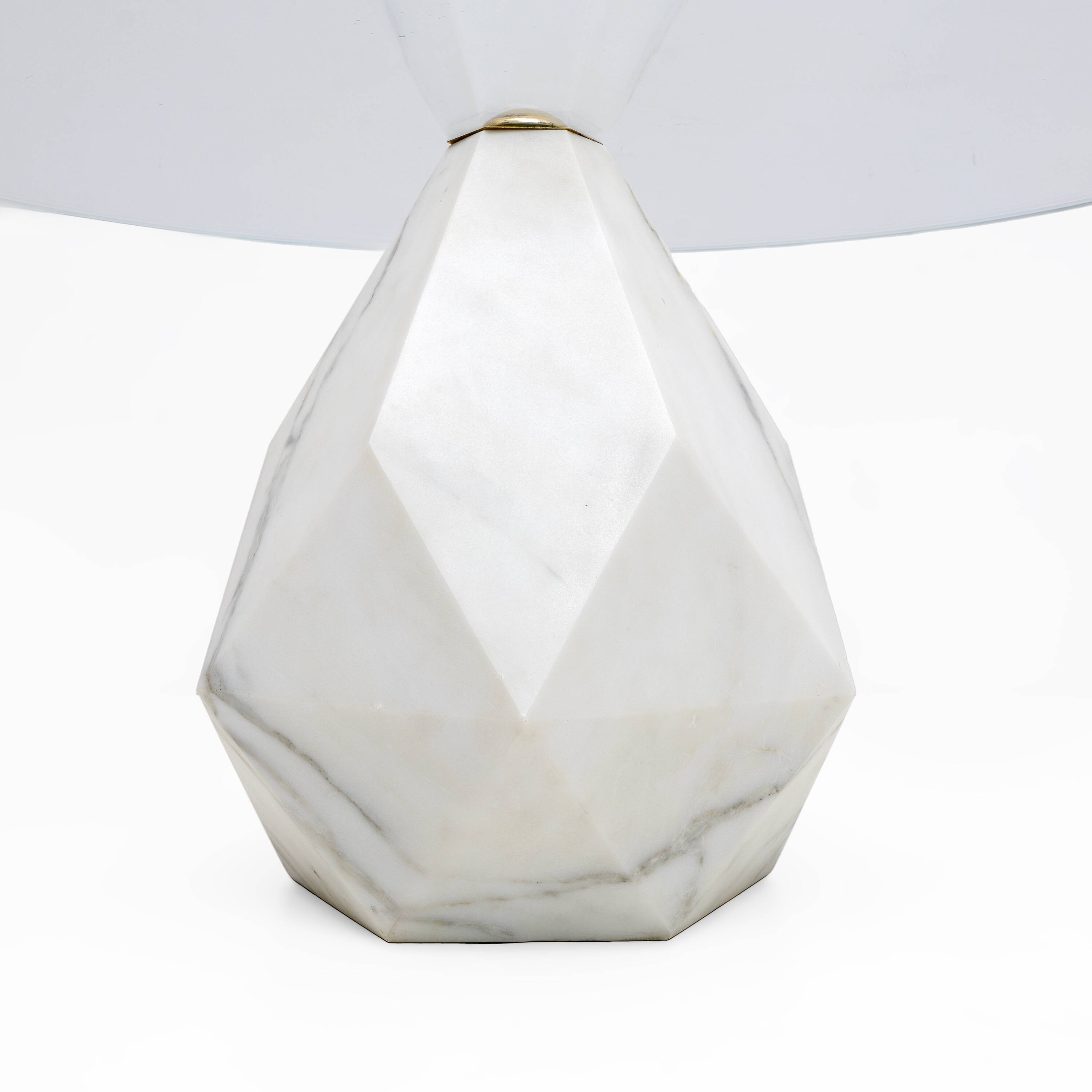 Mid Century Modern Italian Carrara Marble Coffee Table, 1970s, Two Availabl
