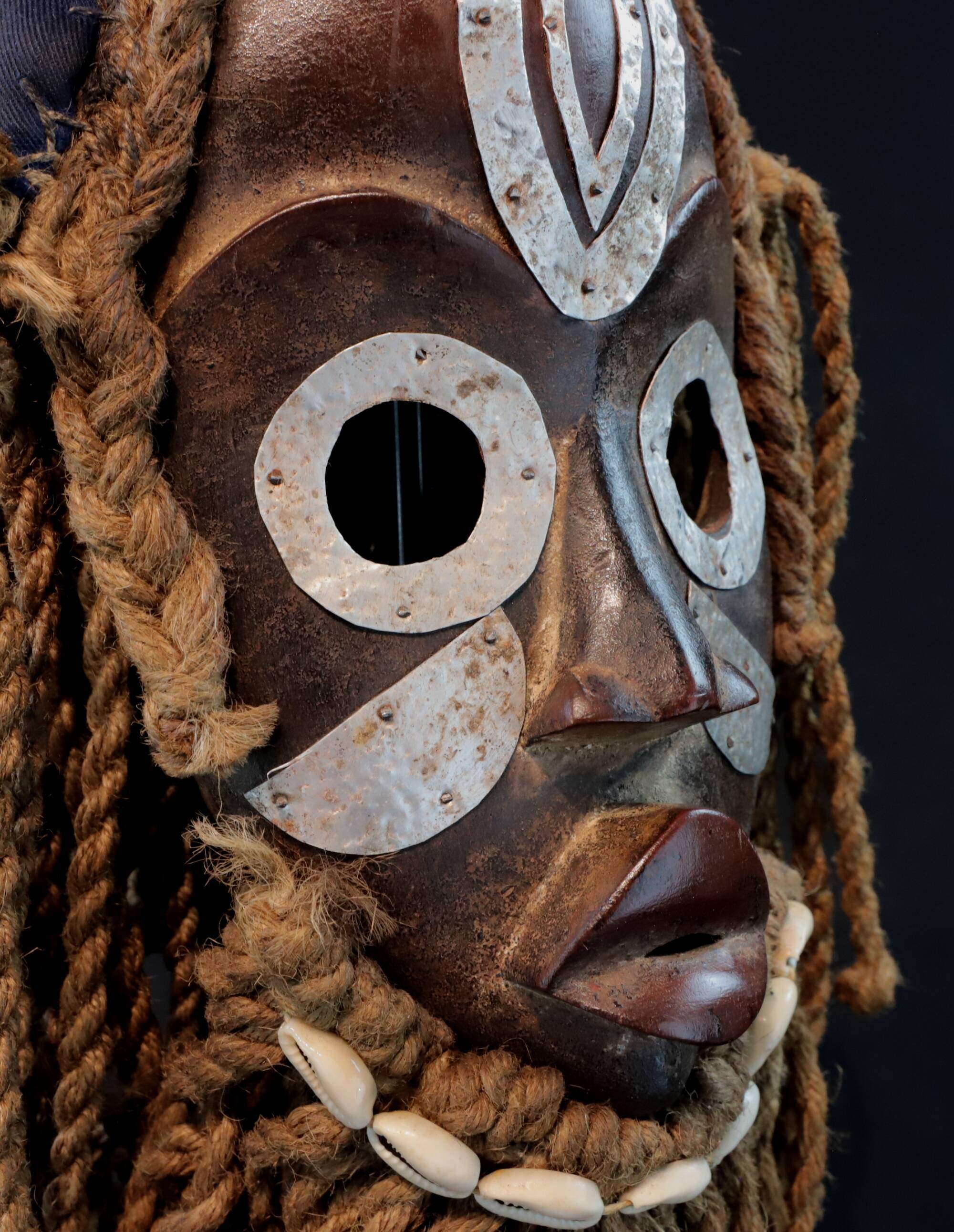 Dan Singer Mask - Ivory Coast - 38 Cms