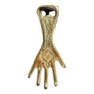 Handmade bottle opener from the 60s