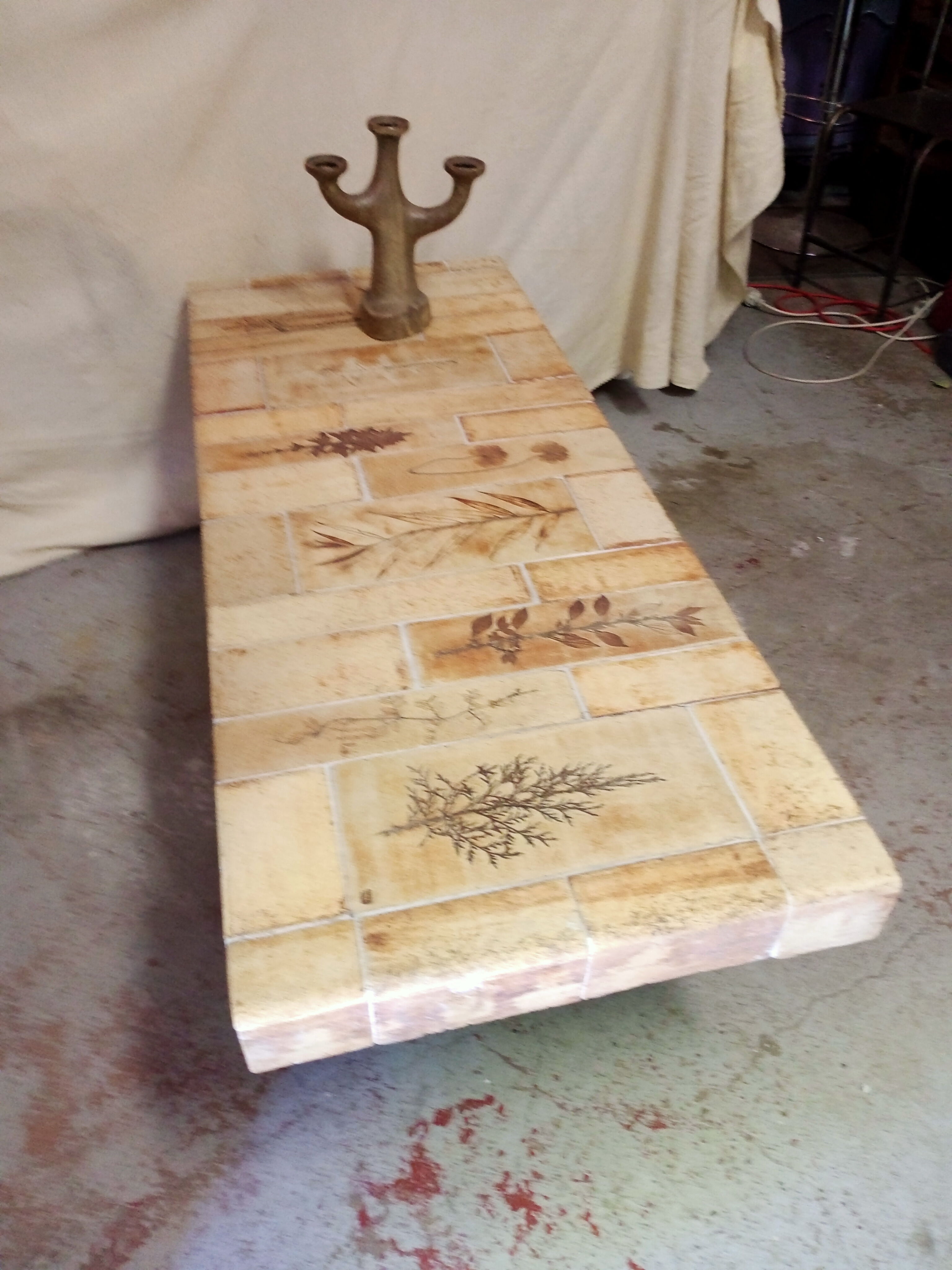 Vallauris Roger Capron coffee table 140 cm