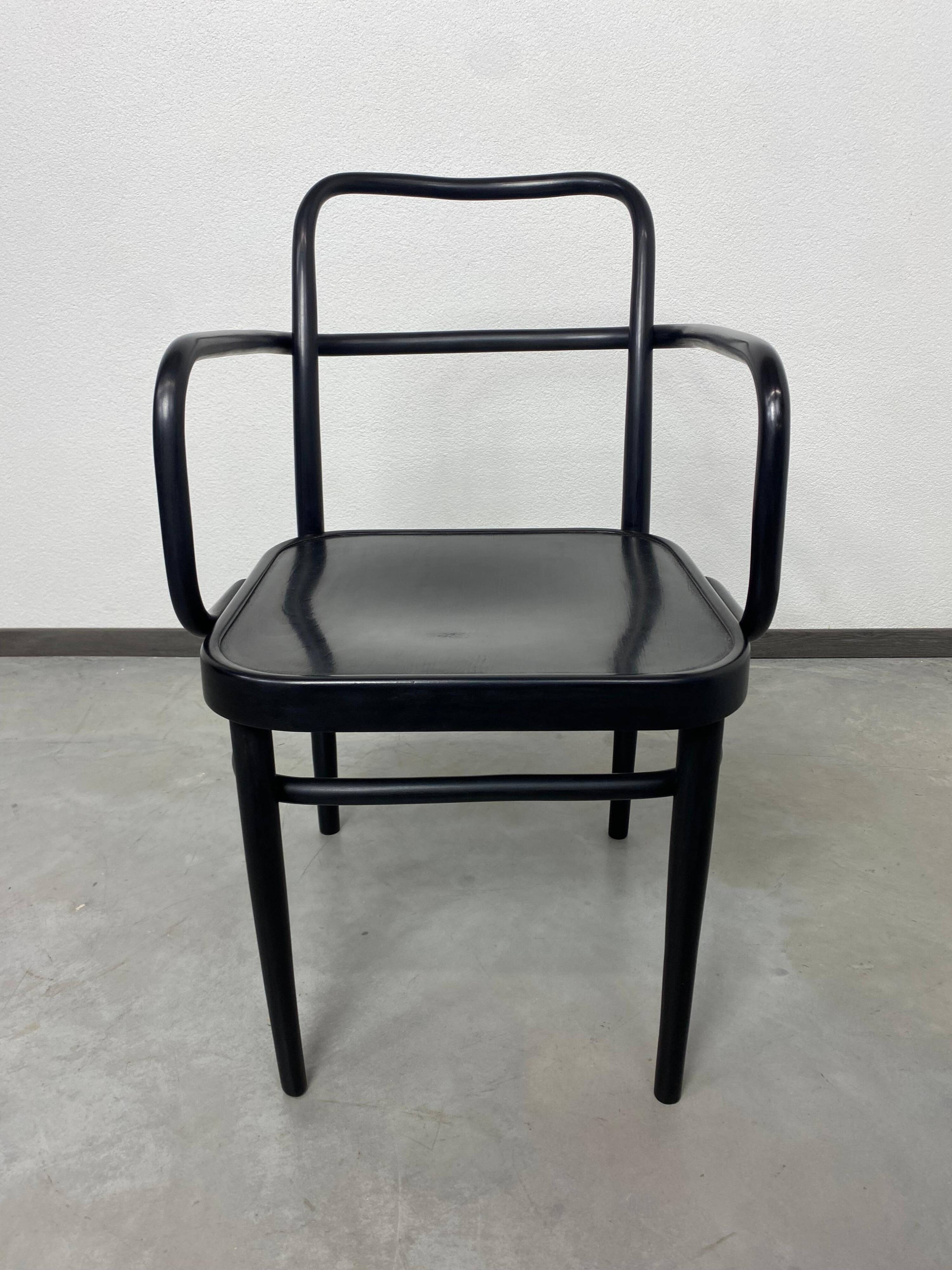 Art Deco armchairs no. A 64F by Adolf Gustav Schneck for Thonet Mundus