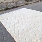 New Large Moroccan Handwoven Wool Rug