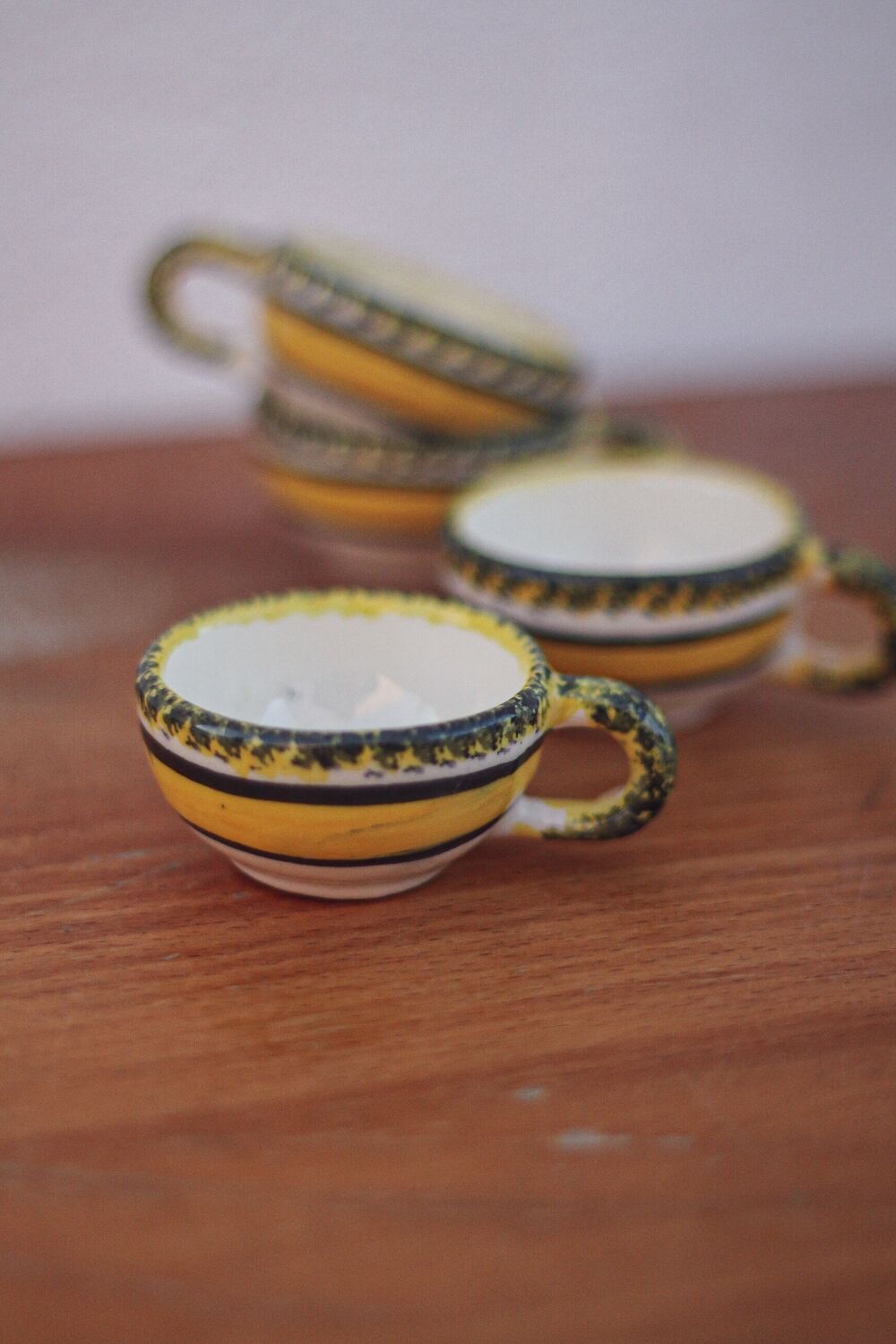 Set of 4 mini cups