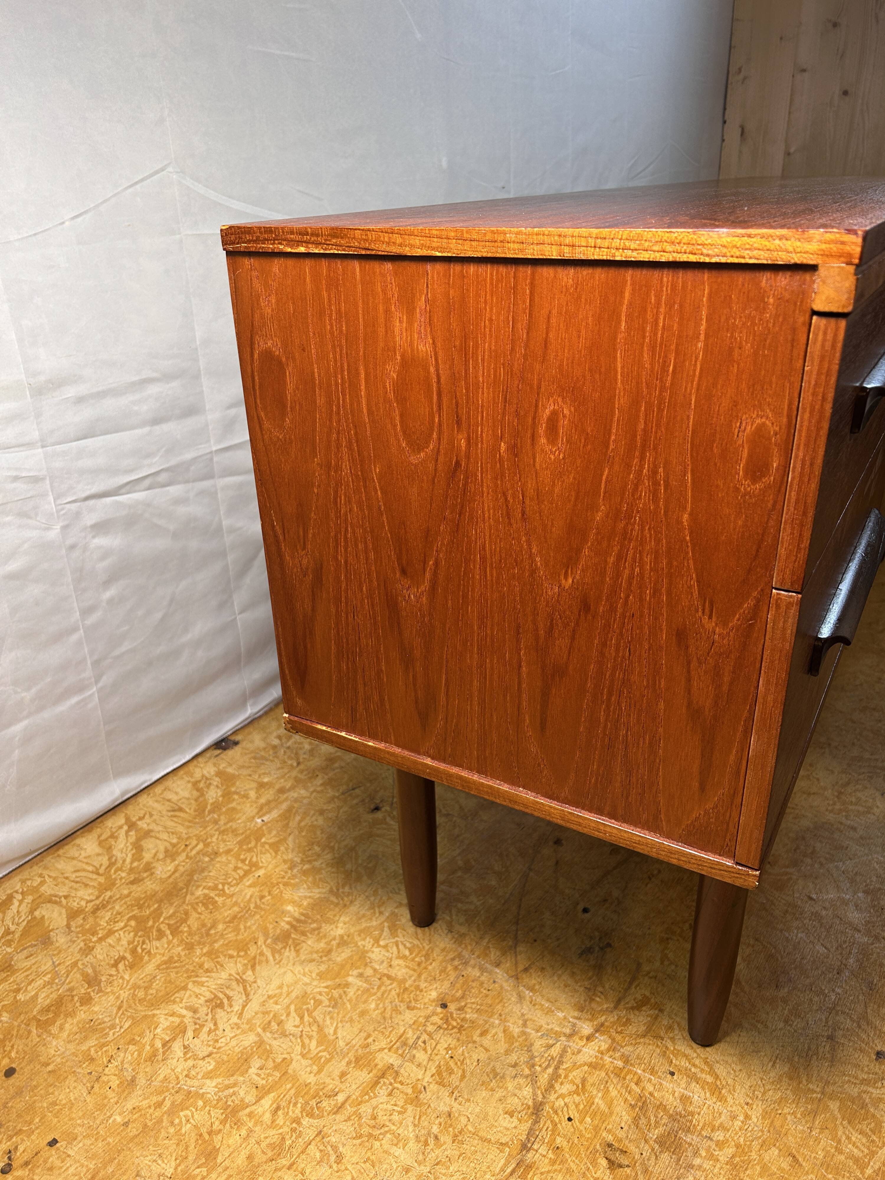Mid Century Retro Vintage Teak Sideboard 1960s  6 Drawer Storage Stylish