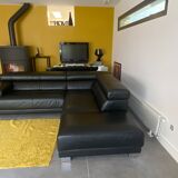 Leather sofa
