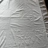 White duvet cover