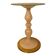 1990s Italian Venetian White and Gold Murano Glass Style Coffee Table