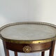 Antique bouillotte table Louis XVI