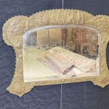 Brass mirror 85x62cm