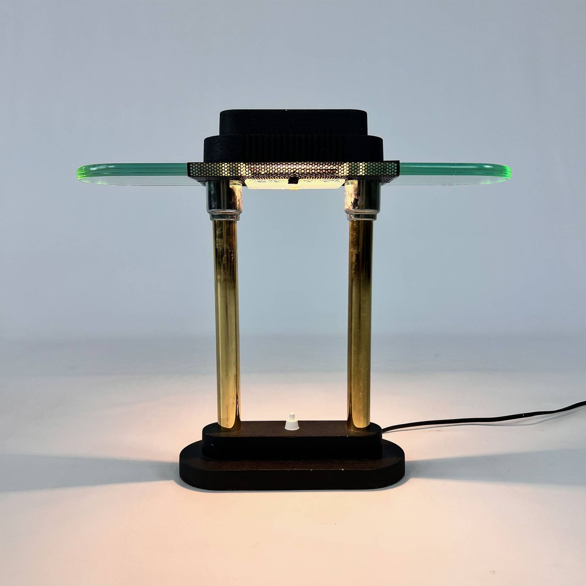 Postmodern Desklamp by Robert Sonneman for George Kovacs, 1980s