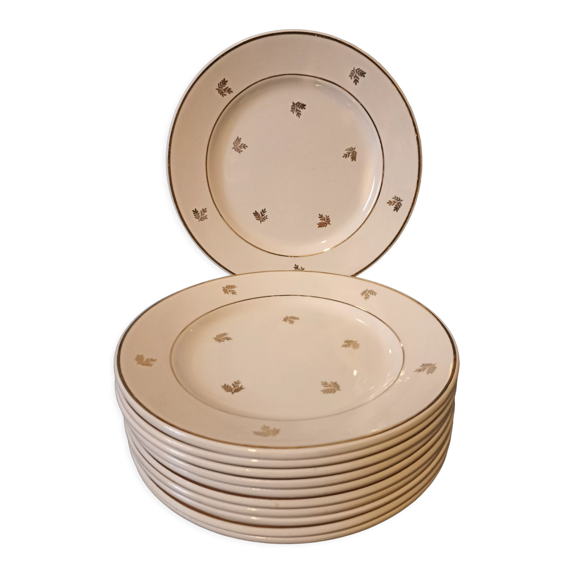 Antique dessert plates