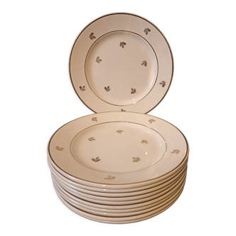 Antique dessert plates
