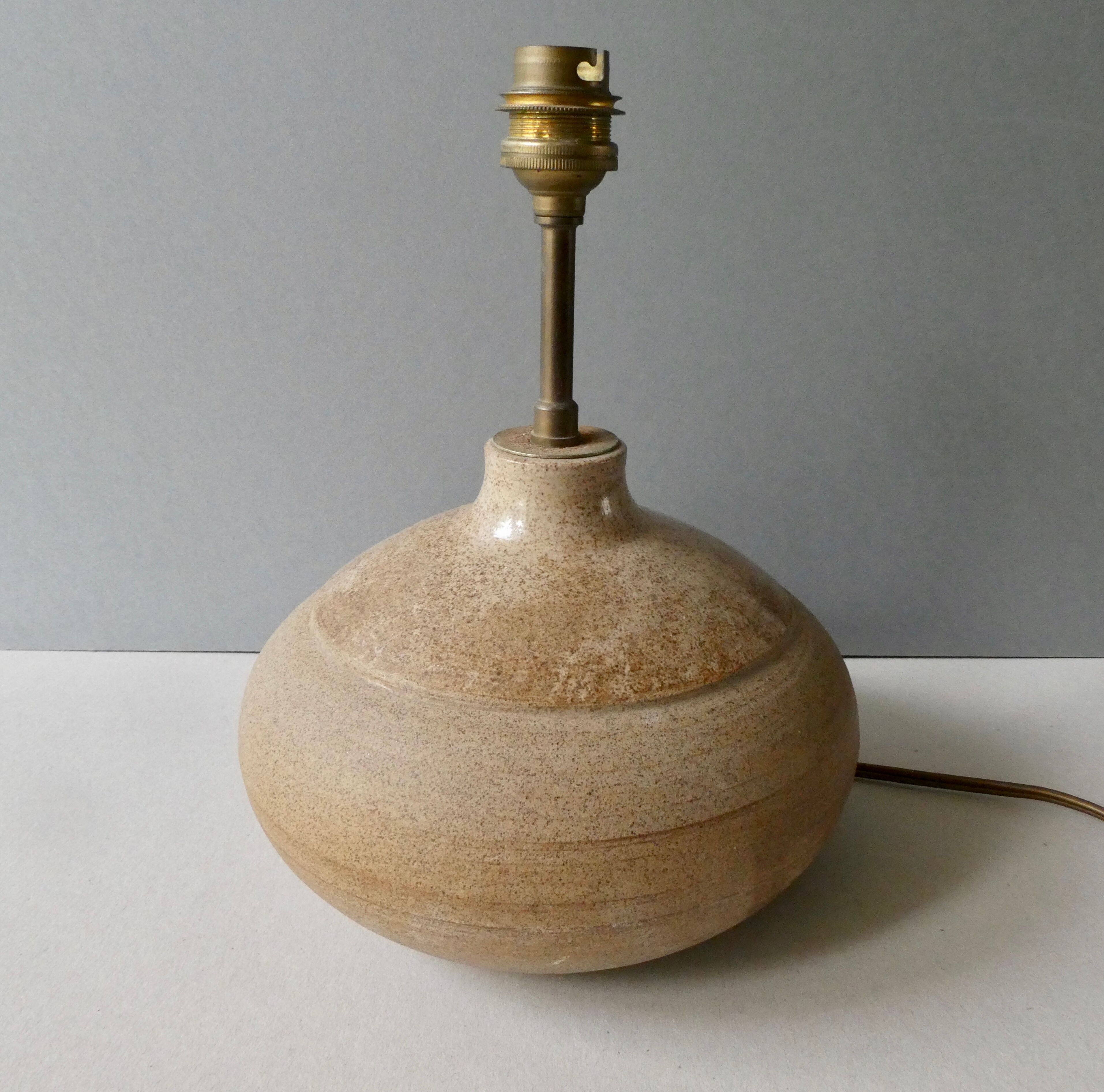Sandstone lamp from the 50s