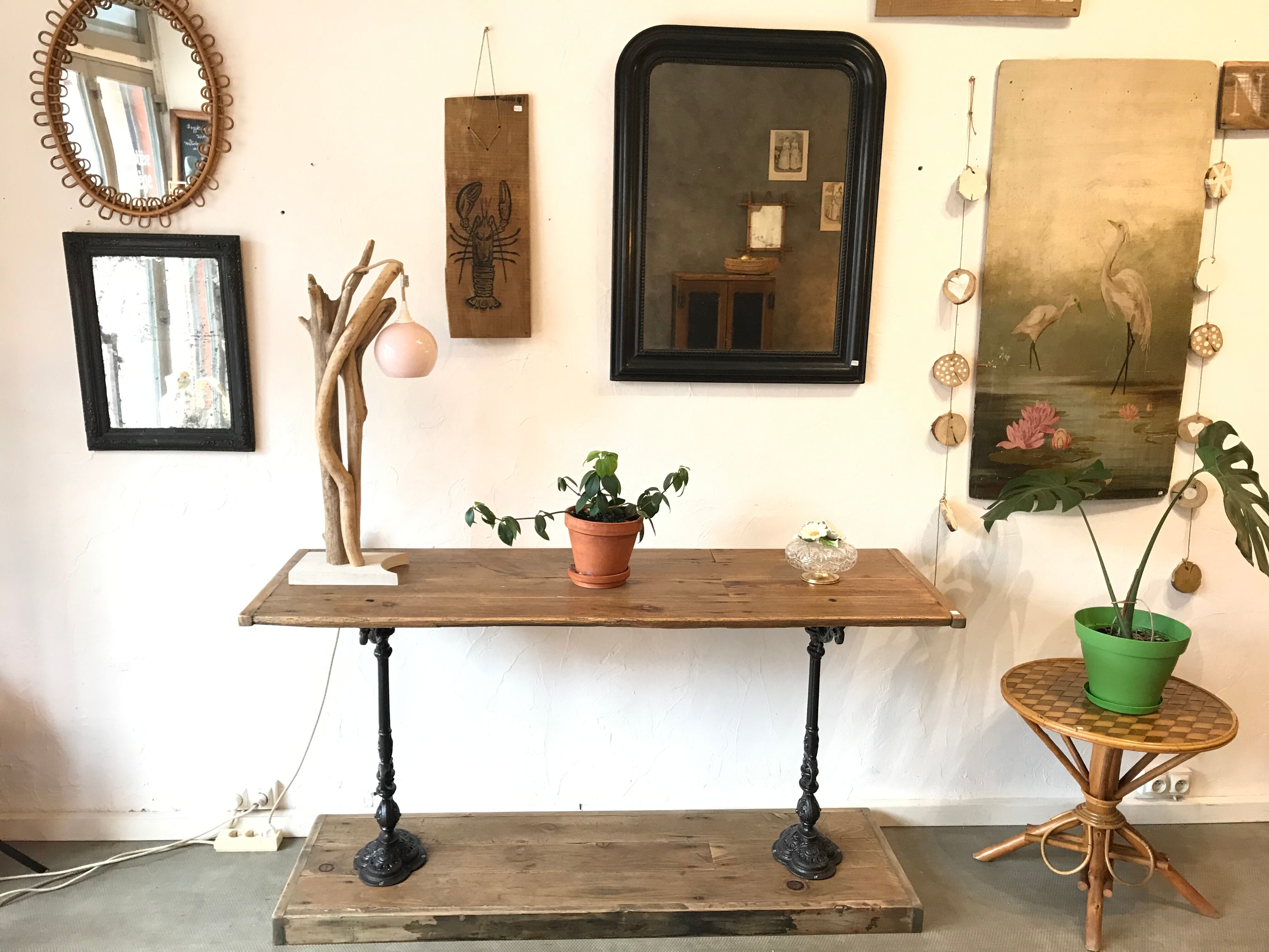 Console table draper bistro