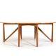 Drop Leaf Dining Table by Niels Koefoed  Denmark 1960s