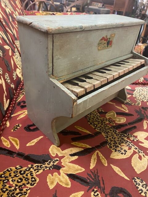 Antique toy piano