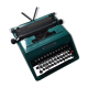 Machine à écrire olivetti studio 45 avec sa valise
