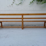 Kindergarten bench solid wood