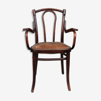 Fauteuil époque 1900 bois