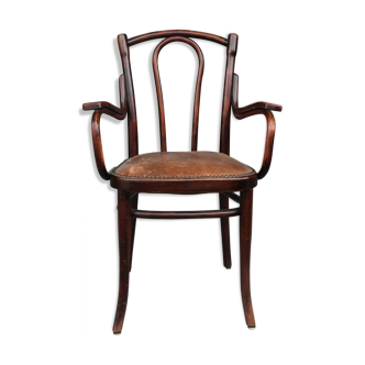 Fauteuil époque 1900 bois