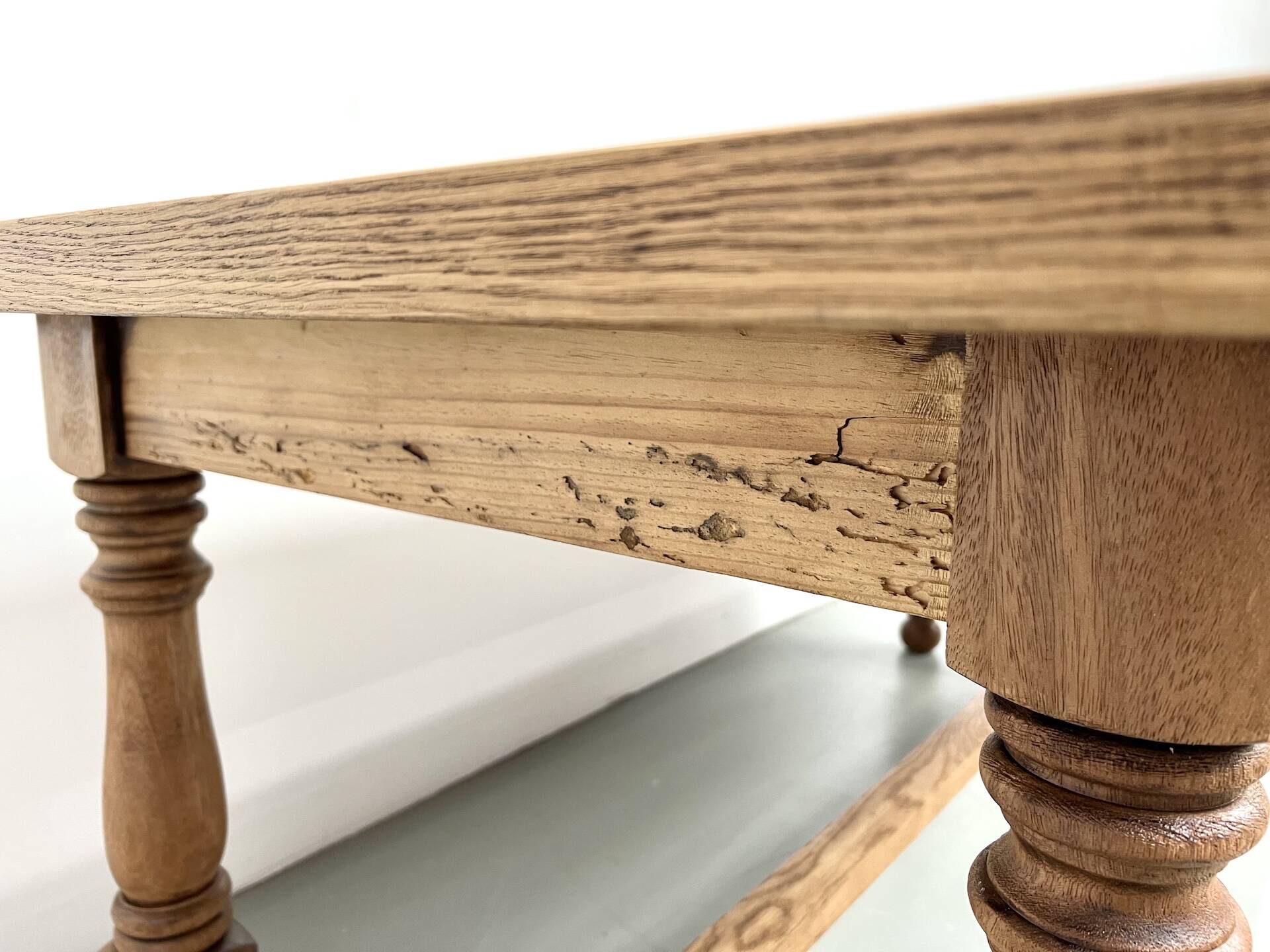 Oak and cherry table – 1970s