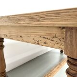 Oak and cherry table – 1970s