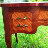 Coiffeuse Louis XV marquetée