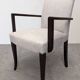 Pair of Art Deco bridge chairs, France circa 1920