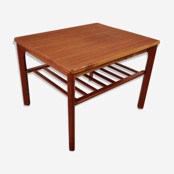 Table basse d'appoint scandinave en teck , Danemark années 60/70