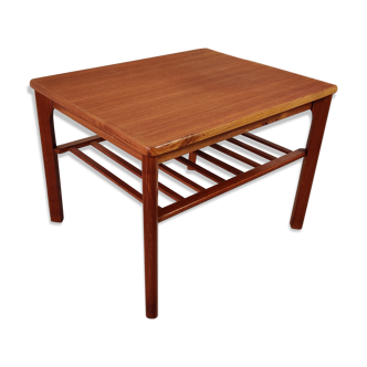 Scandinavian teak side coffee table, Denmark 60/70